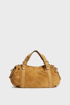 Gerard Darel Sac A Main En Cuir Velours - 24H | L'Iconique 24H